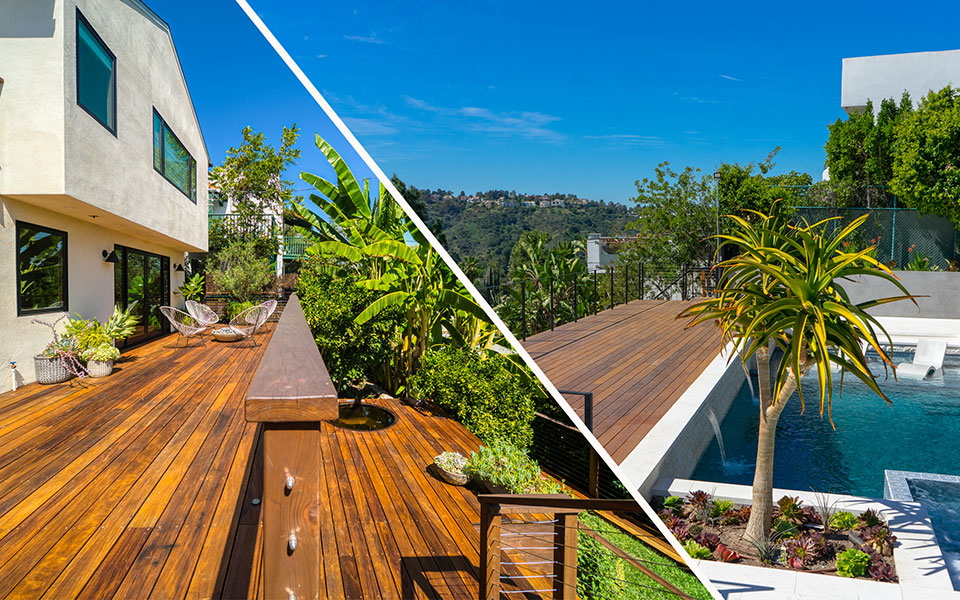 Level Ground & Hillside Decks