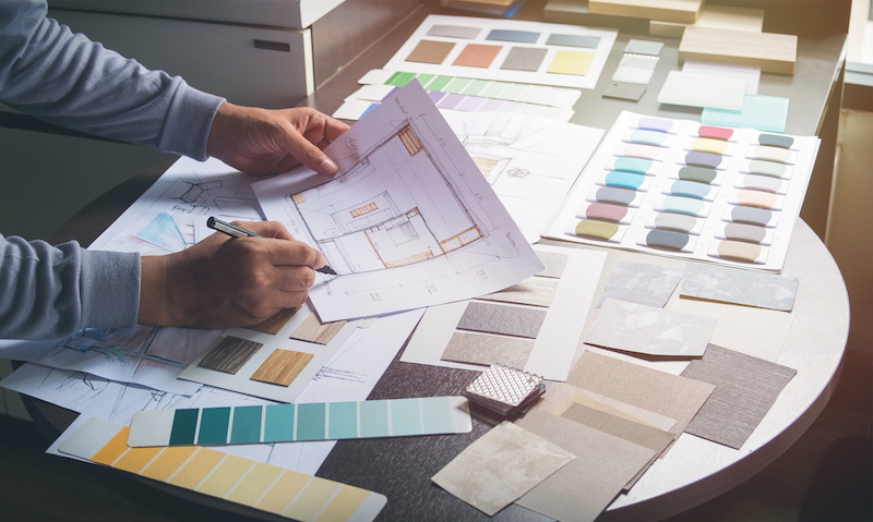 Deciding on color scheme for home